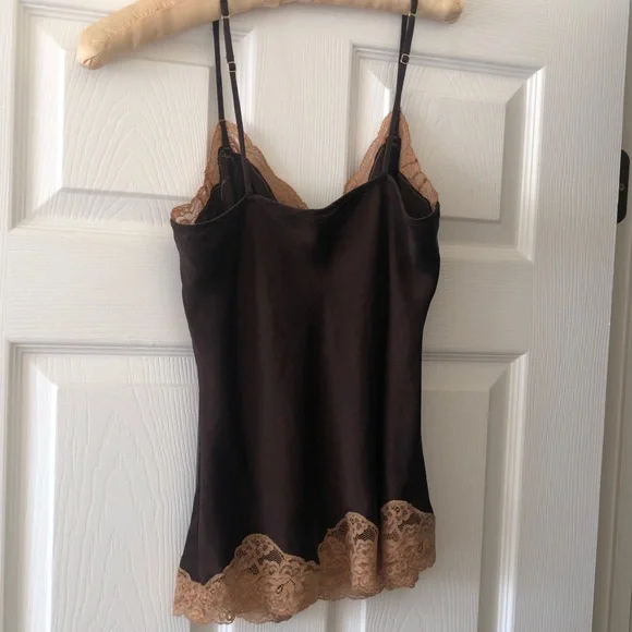 Banana Republic Dark Silk Camisole - Picture 2 of 9